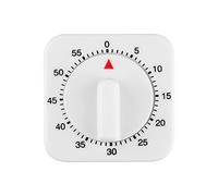 CSSQCSSUANB Timer da cucina, timer digitale per conto alla rovescia da cucina, kit Timer da cucina 60 minuti quadrato, cronometro meccanico, sveglia, timer da cucina