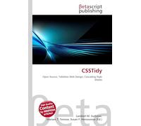 CSSTidy: Open Source, Tableless Web Design, Cascading Style Sheets