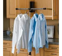 CSstone Appendiabito saliscendi per Armadio Appendiabiti Regolabile 450-1150 mm Pendiabiti Estraibile per Guardaroba Barra,26to35in