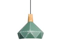 CSSYKV Illuminazione In Metallo Lampadario Da Pranzo Moderno A Forma Di Macaron Cavo Lampada Da Soffitto A Sospensione Creativa Luce A Sospensione Industriale Con Accessori In Legno Per Sala