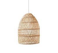 CSSYKV Lampada A Sospensione A Lanterna Giapponese in Rattan, Lampadario retrò Wabi-Sabi E E27 Lampadario A Sospensione A Soffitto Lampadario in Rattan Lampada Tessuta A Mano Sud-EST per Soggiorno