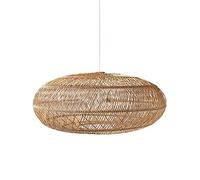 CSSYKV Lampada A Sospensione A Lanterna Giapponese in Rattan, Lampadario retrò Wabi-Sabi E E27 Lampadario A Sospensione A Soffitto Lampadario in Rattan Lampada Tessuta A Mano Sud-EST per Soggiorno