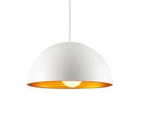 CSSYKV Lampadari A Sospensione Da 11,8" Per Isola Cucina Lampadario E27 Con Finitura Opaca Apparecchio Di Illuminazione Da Fattoria Incorporato In Oro Con Paralume Vintage Lampada A Sospensione