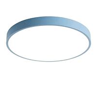 CSSYKV Plafoniera A LED Blu Plafoniera Circolare Minimalista Lampada da Incasso A Pannello Piatto Dimmerabile per Illuminazione del Balcone della Camera da Letto del Corridoio da Pranzo