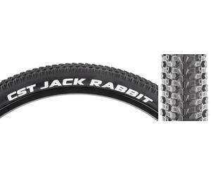 CST C1747 Jack Rabbit MTB Pneumatici 26x2.1 Filo Perlina Singolo Comp Nero 26 "