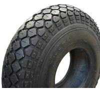 CST Pneumatici per sedia a rotelle, 4.00-5 (330 x 100), 4 PR, colore nero, profilo a blocco, per sedia a rotelle