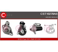 CST10278AS CASCO Motorino d'avviamento per AUDI,SEAT,SKODA,VW
