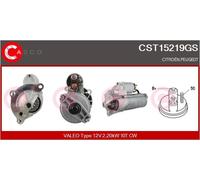 CST15219GS MOTORINO D AVVIAMENTO CASCO PEUGEOT CITROËN