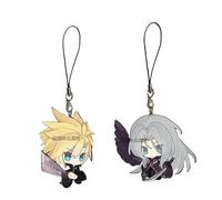 CSYJYMCFX Set di 2 ciondoli - braccialetti - fibbie - Catene per telefoni cellulari Game Final Fantasy XIV VII Rebirth, affascinanti Kawaii, regalo per fan di anime (multicolore)
