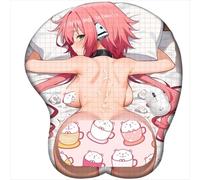 CSYJYMCFX Sora no Otoshimono Heaven's Lost Property Ikaros Anime, tappetino antiscivolo in silicone con supporto per polso 3D, cuscino ergonomico in gel per comfort e sollievo dal dolore