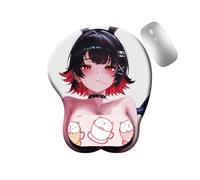CSYJYMCFX Zenless Zone Zero Vivian Nicole Hoshimi Miyabi Ellen Tappetino in silicone antiscivolo con supporto per polso 3D | Cuscino ergonomico in gel per comfort e sollievo dal dolore (3)