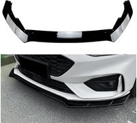 CSYKKL Auto Spoiler Frontali per Ford Focus MK4 ST Line 2019-2022,Labbro Paraurti Anteriore Diffusore Splitter,Anticollisione Deflettore Guardia Mento Pala Body Kit,A/Gloss Black
