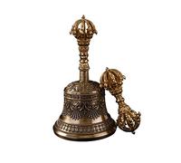 CSYQPDMBDL Campana Tibetana Buddista E Set Dorje, Campane di Meditazione tibetane for la guarigione del Suono e Lo Yoga