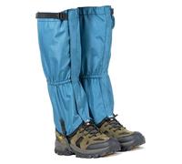 CSYQPDMBDL Ghette da Escursionismo, Ghette per Le Gambe, Ghette for ciaspole con Fibbie a Scatto, Adatte a Qualsiasi Condizione meteorologica avversa(Blue,X-Large)
