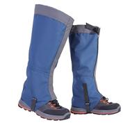 CSYQPDMBDL Ghette da Escursionismo, Ghette per Le Gambe, Ghette Regolabili for ciaspole, for Uomini e Donne, for Campeggio, Arrampicata, Escursionismo e ciaspolate.(Blue,Large)