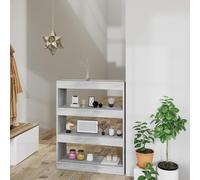 CSYQPDMBDL Libreria, Scaffale, Scaffale for scaffali, scaffale for espositori in piedi for libreria for mobili da ufficio domestico(Grey Sonoma)