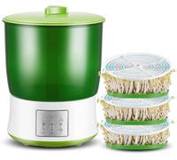 CSYQPDMBDL Macchina per Germogli di Soia, Macchina for la Coltivazione di germogli di soia, Produttore di germogli di soia, Kit for la germinazione dei Semi Germogli di soia e microgreens(A)