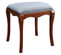 CSYQPDMBDL Panca per Pianoforte, Sgabello per Pianoforte, Sedia da toeletta Sgabello da pianoforte Sgabello da toeletta in legno Sgabello da pranzo semplice(Gray-blue)