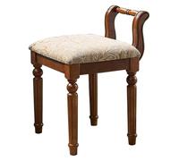CSYQPDMBDL Panca per Pianoforte, Sgabello per Pianoforte, Sedia da toeletta Sgabello da pianoforte Sgabello da toeletta Sgabello da pranzo in legno Sgabello da sala di ricevimento(Brown (A))