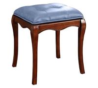 CSYQPDMBDL Panca per Pianoforte, Sgabello per Pianoforte, Sedia da toeletta Sgabello da toeletta in legno Sgabello da pianoforte Sgabello da pranzo semplice Telaio in legno di gomma(Light Blue)