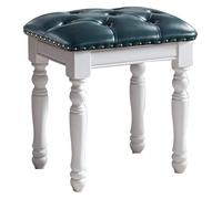 CSYQPDMBDL Panca per Pianoforte, Sgabello per Pianoforte, Sedia da toeletta Sgabello for pianoforte Sgabello for camera da letto Sgabello da pranzo in legno(Blue)