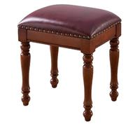 CSYQPDMBDL Panca per Pianoforte, Sgabello per Pianoforte, Sedia da toeletta Sgabello for pianoforte Sgabello for il trucco da camera da letto Sgabello for il cambio delle scarpe(Red)