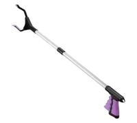CSYQPDMBDL Pinza Telescopica Pieghevole, 2 Pezzi di Strumento di Presa for l'estensione del Braccio di Assistenza Giornaliero(Purple)