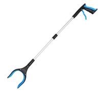 CSYQPDMBDL Pinza Telescopica Pieghevole, Bastone Lungo Pieghevole for la Raccolta dei rifiuti con Forte Presa Magnetica(Blue)