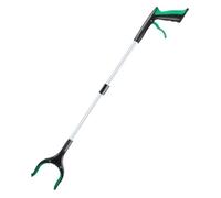 CSYQPDMBDL Pinza Telescopica Pieghevole, Pinza Rotante Pieghevole con Manico Lungo, Strumento di Presa for Raccogliere i rifiuti(Green)