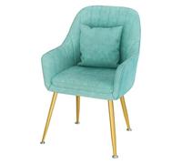 CSYQPDMBDL Sedie Sala da Pranzo, Sedie da Sala da Pranzo, Sedia da cucina moderna con schienale e gambe in metallo for soggiorno, camera da letto e ufficio(Blue)