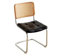 CSYQPDMBDL Sedie Sala da Pranzo, Sedie da Sala da Pranzo, Sedia da pranzo con schienale e gambe in metallo for soggiorno/camera da letto/sala da pranzo/cortile(A)