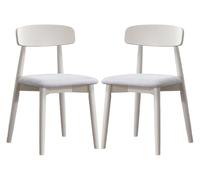 CSYQPDMBDL Sedie Sala da Pranzo, Sedie da Sala da Pranzo, Set di 2 con schienale alto e gambe in legno for camera da letto/balcone/patio(F)