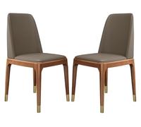 CSYQPDMBDL Sedie Sala da Pranzo, Sedie da Sala da Pranzo, Set di 2 sedie da pranzo con schienale alto e gambe in legno for cucina, soggiorno, camera da letto, ristorante(C)