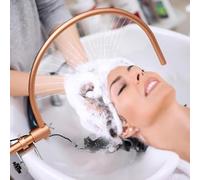 CSYQPDMBDL Telaio di Circolazione Dell'acqua, Design ad arco a 180 gradi, 21 prese di corrente, accessori for il letto for la cura della testa, adatti for lavandini o letti for shampoo