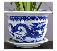 CSYQPDMBDL Vasi per Piante in Ceramica, Vaso da Fiori Dipinto a Mano, Moderno, Decorazione for Interni, vasi for Piante, Ornamenti antichi for la casa(17CM)