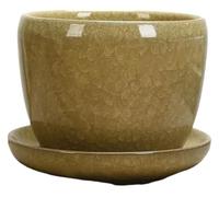 CSYQPDMBDL Vaso da Fiori in Ceramica, Vasi da Fiori in Ceramica da Giardino, Decorazioni for Ufficio, fioriere, contenitori Decorativi