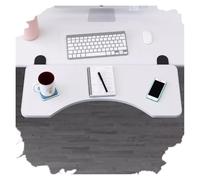 CSYQPDMBDL Vassoio per Tastiera, Estensore da Scrivania, Vassoio Estensibile for scrivania, bracciolo Pieghevole for Tastiera del Computer, poggiagomiti ergonomico(White,25"/65cm)