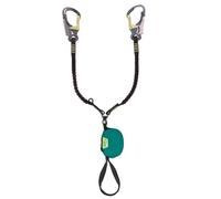 Climbing Technology Top Shell Twist - set via ferrata Black/Green unisex