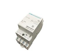 CT1-25 4P 16A 20A 25A 220V 400V~ 50/60HZ Guida Din Contattore modulare CA for uso domestico 4NO 2NO 2NC 4NC(4NO 25A)