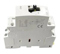 CT1 2P 25A 220V/230V 50/60HZ Contattore modulare for uso domestico con guida DIN e interruttore di controllo manuale 2NO o 1NO 1NC o 2NC(2NO)