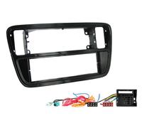 CT24SK10 Singolo din Facia Pannello Cablaggio Antenna Kit Adattatore per Skoda