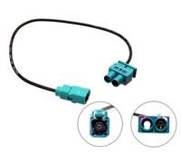 CT27AA70 Audi Seat Doppio Maschile Fakra a Femmina Antenna Radio Adattatore