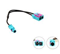 CT27AA83 Doppio Fakra Femmina A Singolo Maschile Auto Antenna Radio Adattatore