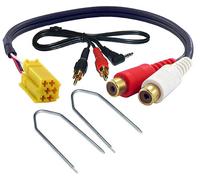 CT29AR01 Alfa Romeo Brera Ingresso Aux Cavo 3.5mm Jack Tasti Ipod MP3 Adattatore