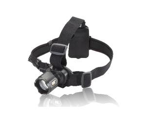 CT4200 - Lampada frontale focusing headlamp a batteria, interruttore a 3 posizioni - high, low, stroboscopica