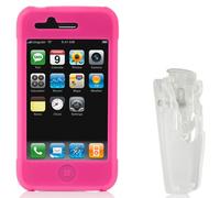 CTA Digital BonaMart - Custodia per iPhone 3G con clip da cintura, colore: Rosa