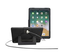 CTA Digital Custodia di sicurezza con cavalletto e cavo antifurto per iPad Air 3 (2019) e iPad Pro 10.5 (PAD-SCKT) Nero