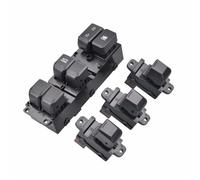 CTAB Adatto for Kia Rio K2 2011-2016 Interruttore di controllo alzacristalli elettrico for auto Pulsante regolatore console 93570-4X000 Accessori(Black)