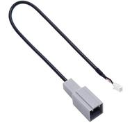CTAB Adatto for Subaru, H0nda, Toyota, Mazda, Radio CD, Android, Navigazione, Auto, Aux, Audio, Media, Dati, Cavo, Adattatore USB, Spina a 4 PIN(4Pin)