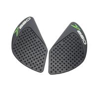 CTAB Adesivo antiscivolo for protezione serbatoio moto adatto for Kawasaki Z650 2017-2018, presa for ginocchio Gas, carta decorativa laterale Z 650(GREEN)